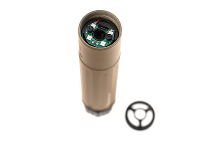 PTS Syndicate Dead Air Sandman-S Mock Suppressor with Tracer Dark Earth