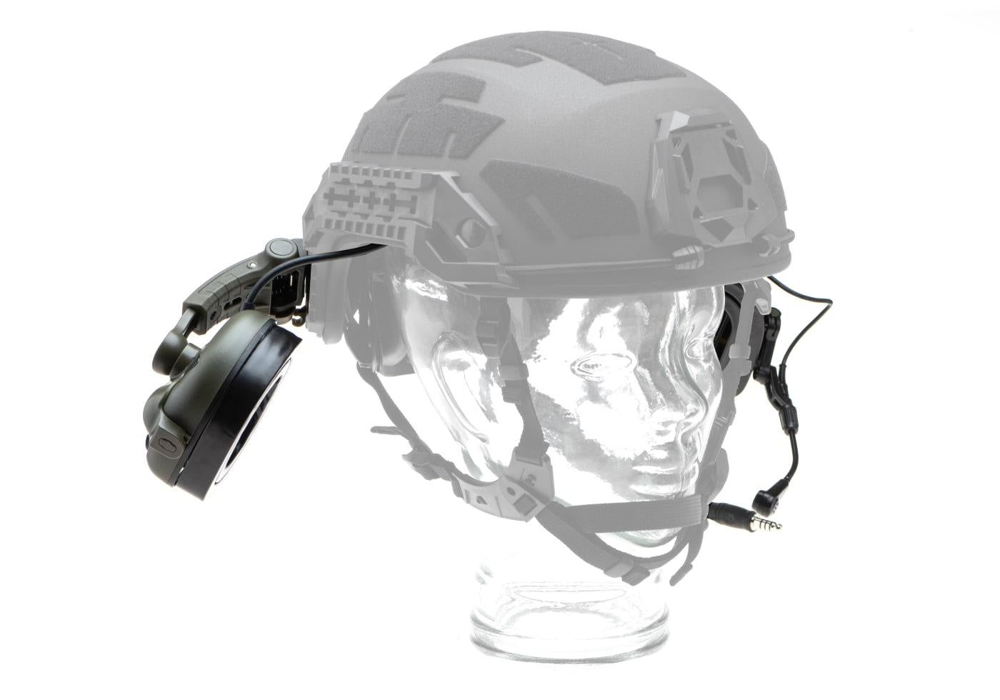 Earmor M32X Plus Hearing Protection Set for ARC Helmet Rails Foliage Green