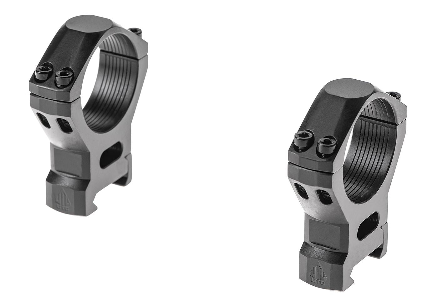 Leapers 34mm High Profile Steel Picatinny Rings Black