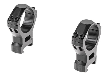 Leapers 34mm High Profile Steel Picatinny Rings Black
