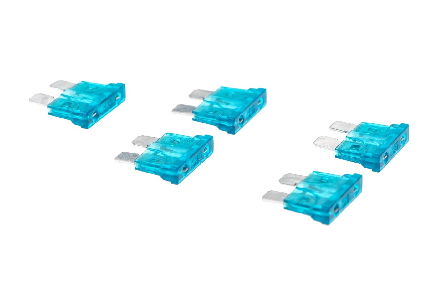Nimrod Normal Type Fuse 15A 5pcs Blue Airsoft AEG 