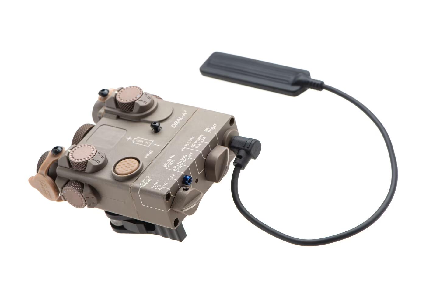 WADSN DBAL-A2 Aiming Device Green Laser + IR Laser/IR LED Dark Earth