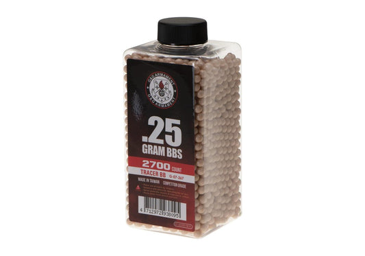 G&G 0.25g Tracer BBs 2700rds Red