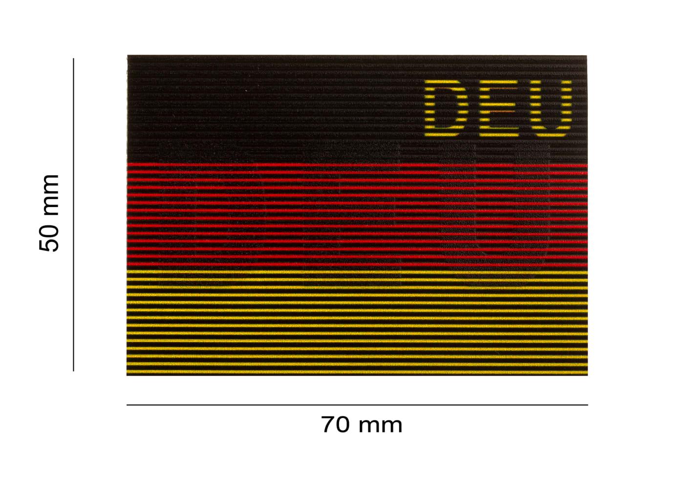 Clawgear Dual IR Patch DEU Multicolor