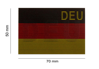 Clawgear Dual IR Patch DEU Multicolor
