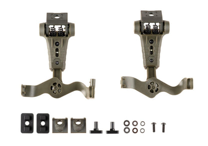 Earmor M16 Plus FLUX Rail Mount Kit Foliage Green