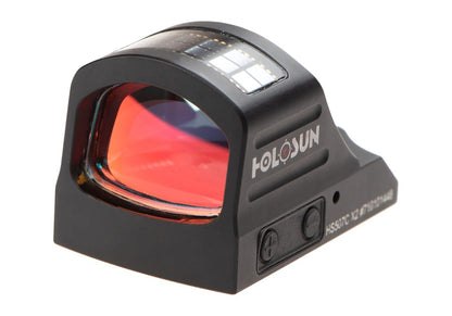 Holosun HS507C X2 Solar Red Circle Dot Sight Black