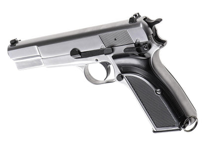 WE Hi-Power Mk3 Full Metal GBB Silver