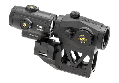 Vector Optics Scrapper 1x25 RDS with Paragon 3x Magnifier and One Piece Mount