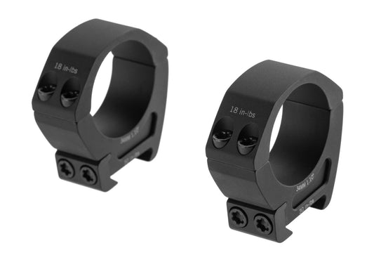 Leapers PRO 34mm Medium Profile P.O.I. Picatinny Rings Black