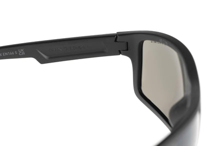 Wiley X WX Peak Silver Flash Black