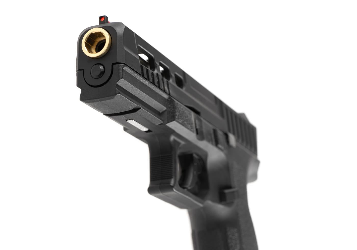 KJW KP-13 Custom Metal Version GBB Pistol Black