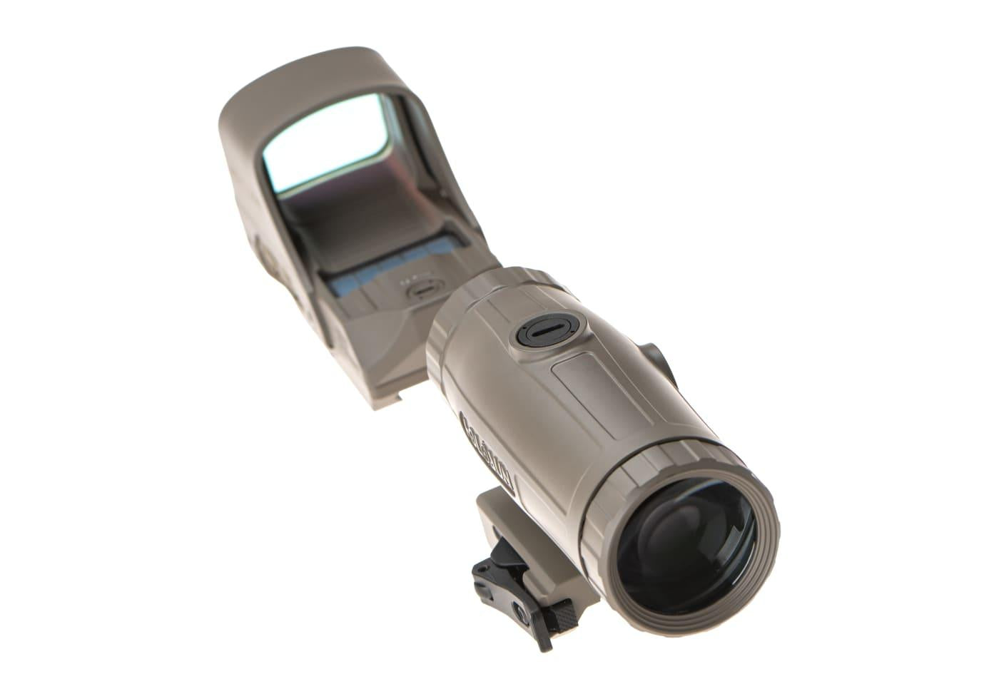 Holosun HS510C Solar Red Circle Dot Sight Combo with HM3X