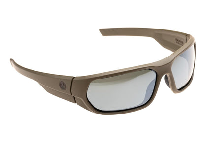 Magpul Radius - Polarized - FDE Frame / Gray Lens / Silver Mirror Black