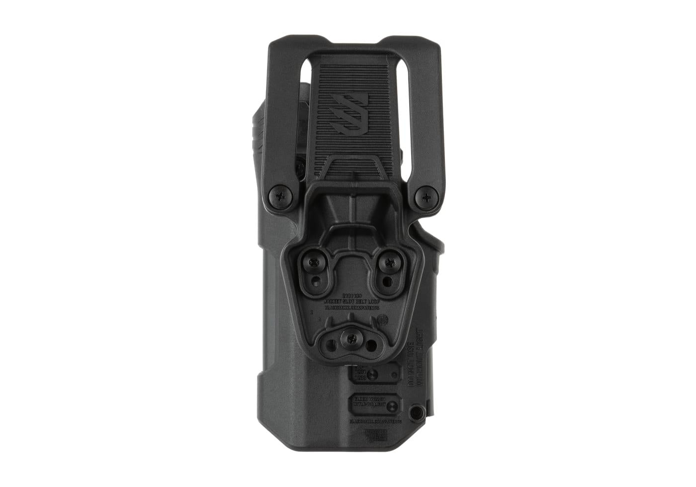 Blackhawk T-Series L2D Duty Holster für Glock 17/19/22/23/31/32/47 TLR-7/8 Black