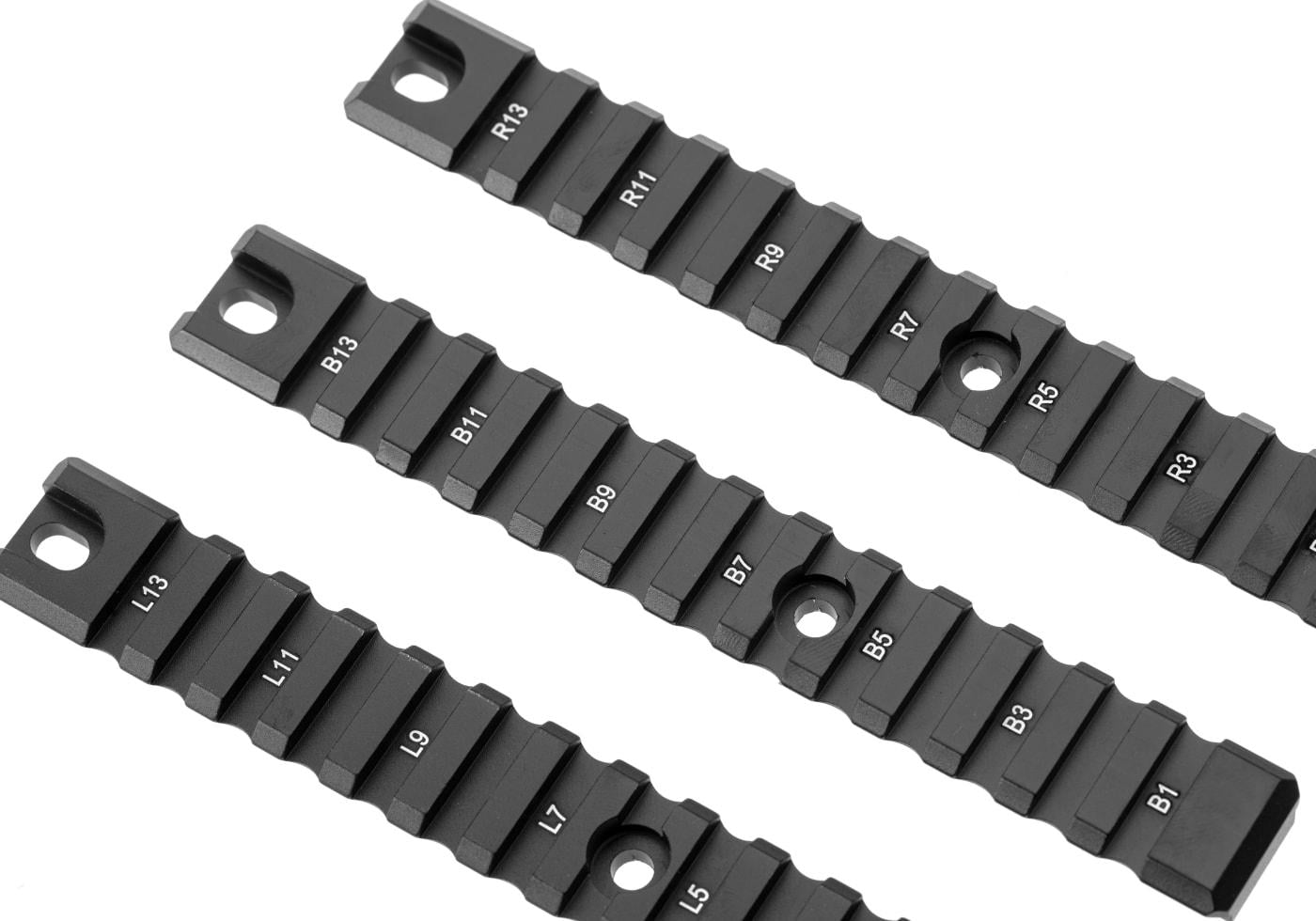 Leapers G36 Handguard Rails Full Size Black