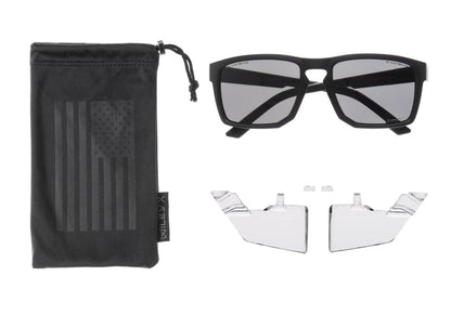 Wiley X WX Founder Polarized Grey Black