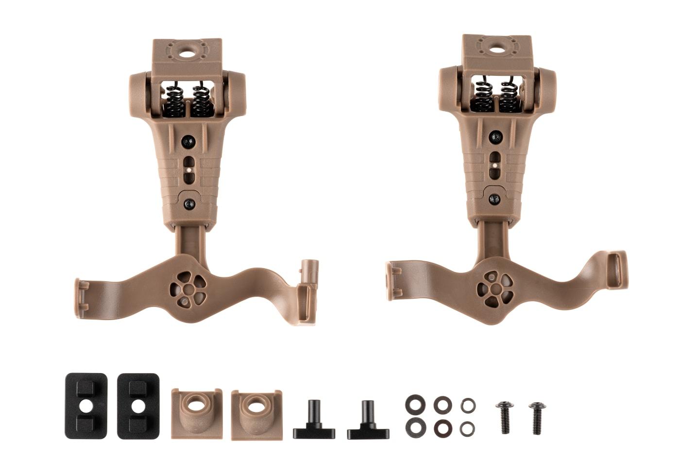 Earmor M16 Plus FLUX Rail Mount Kit Coyote