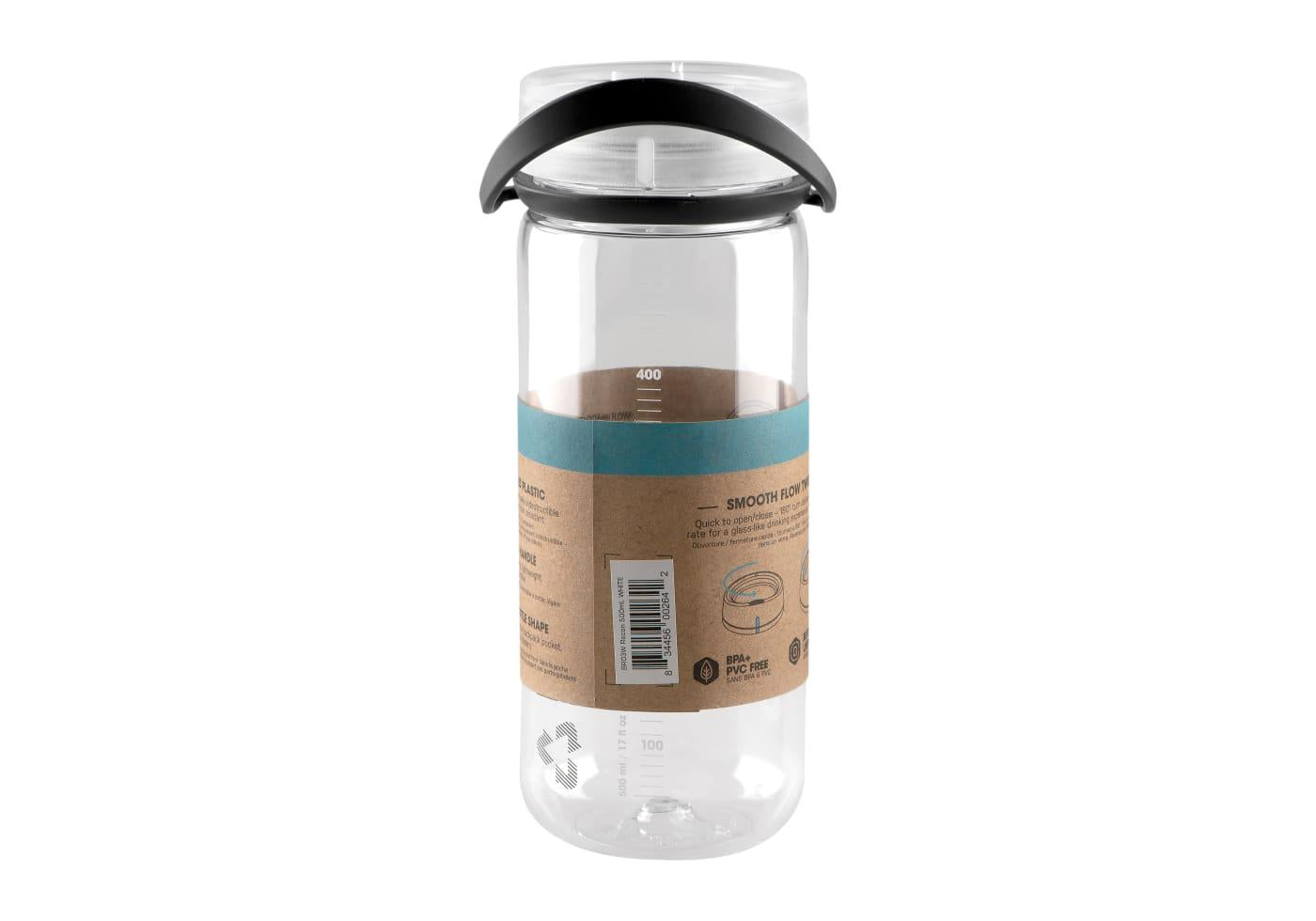 Hydrapak Recon 500ml Water Bottle Black