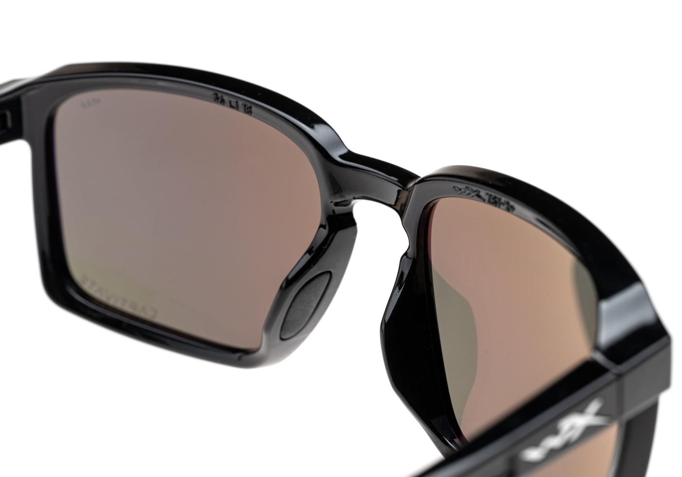 Wiley X WX Alfa Captivate Polarized Grey Black
