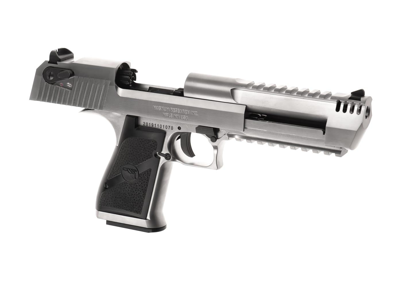 WE Desert Eagle L6 .50 AE Full Metal GBB Silver