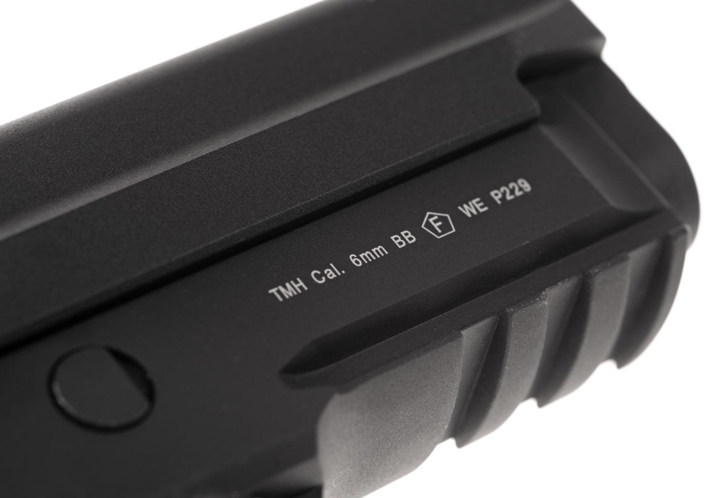 WE P229 Full Metal GBB Black