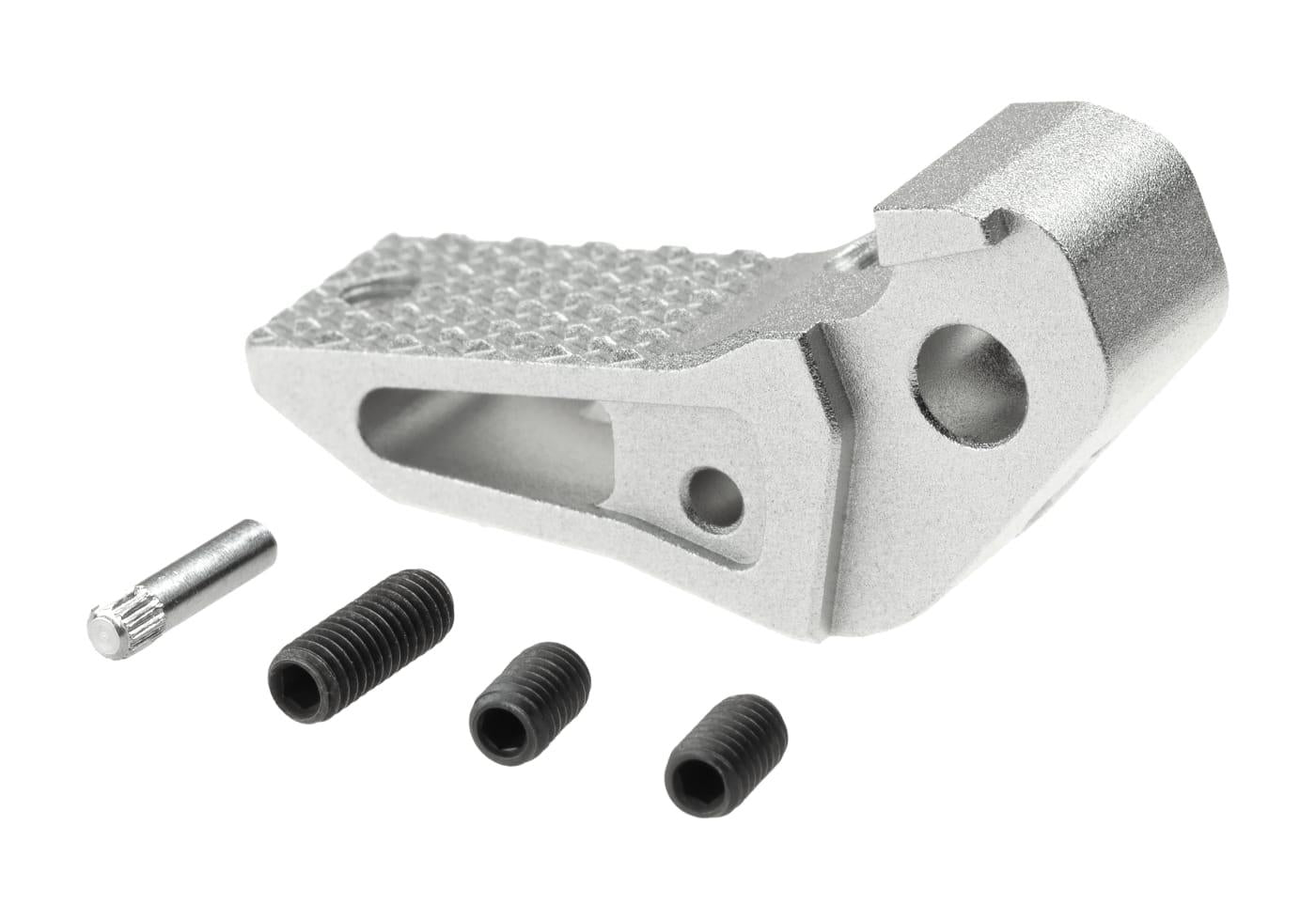 TTI Airsoft Tactical Adjustable Trigger for AAP01 Silver