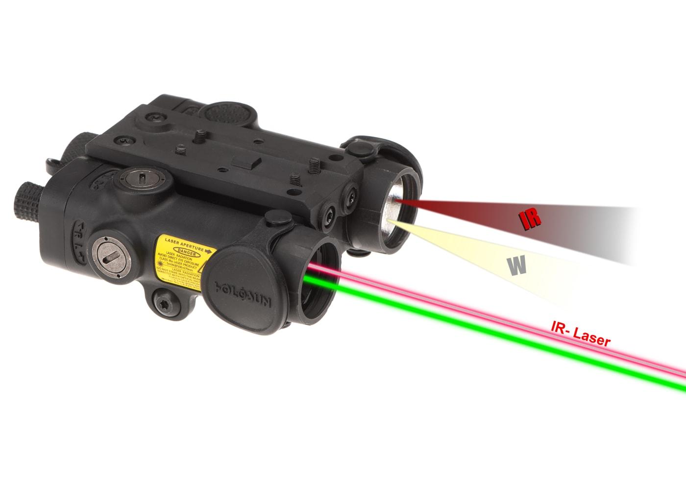 Holosun LE420-GR Elite Multi-Laser Device Black