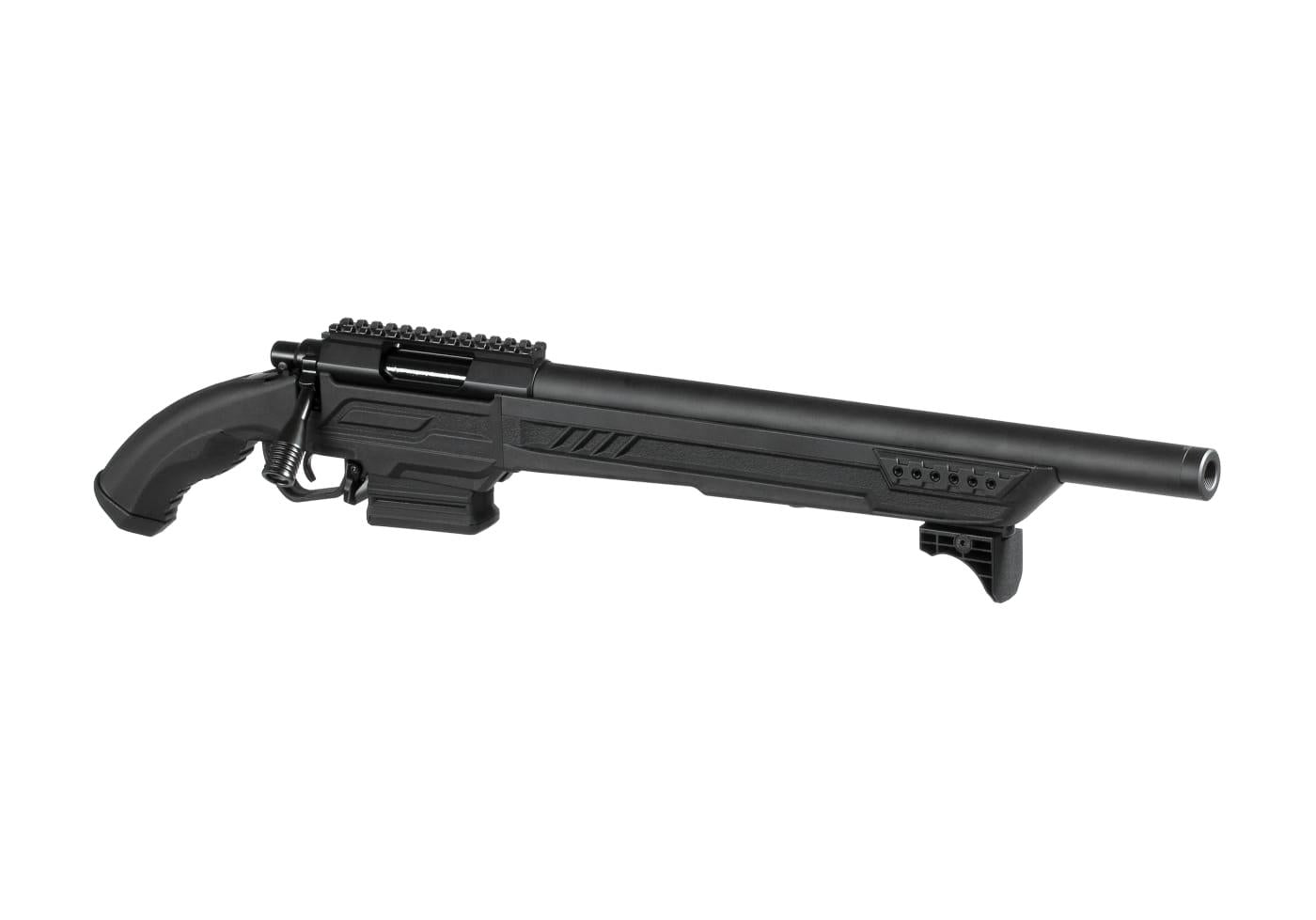 Action Army AAC T11 Short Bolt Action Sniper Rifle Black