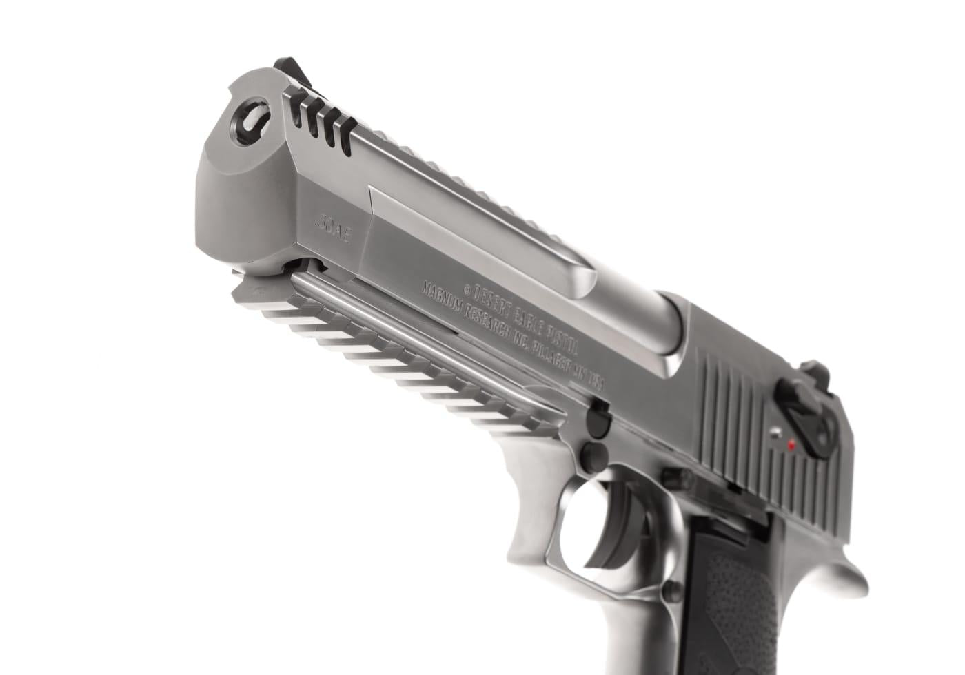 WE Desert Eagle L6 .50 AE Full Metal GBB Silver