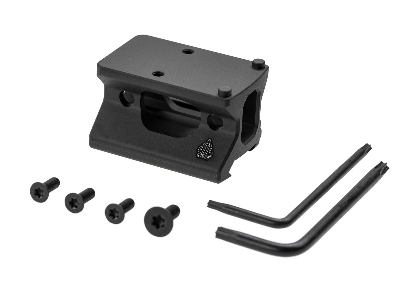 Leapers RMR Super Slim Riser Scope Mount Absolute Co-Witness Black