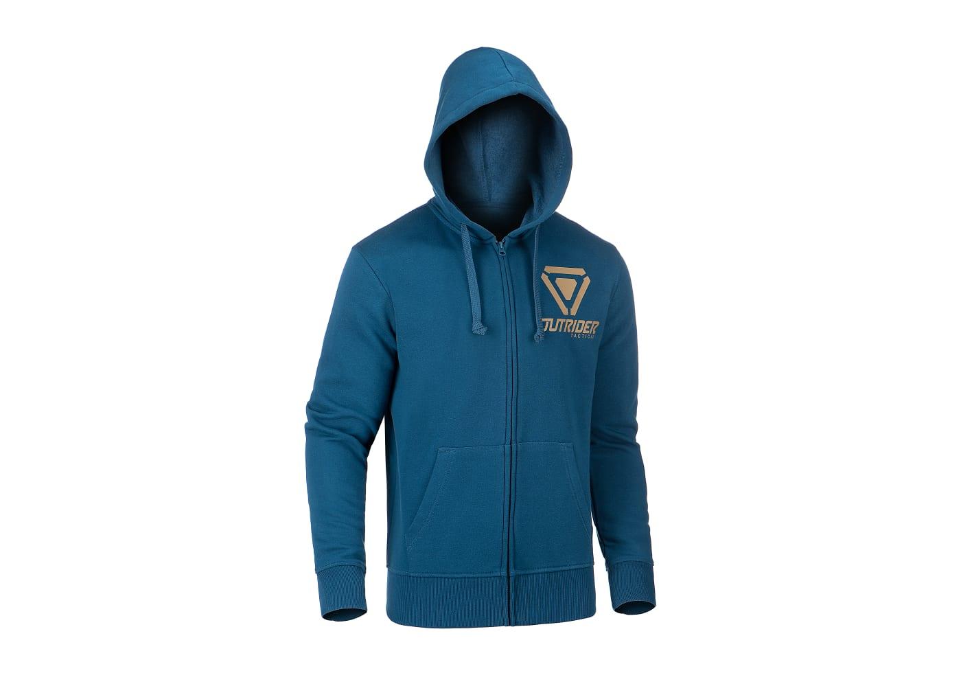 Outrider OT Logo Zip Hoodie Blue