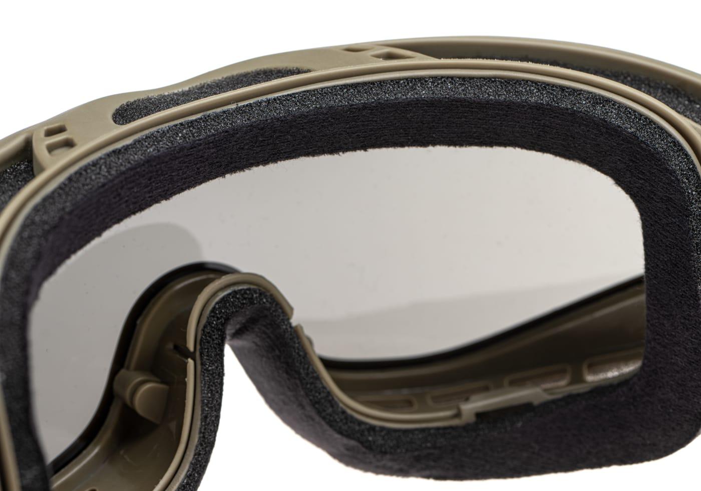 Wiley X Spear Goggle Grey / Clear / Light Rust Tan