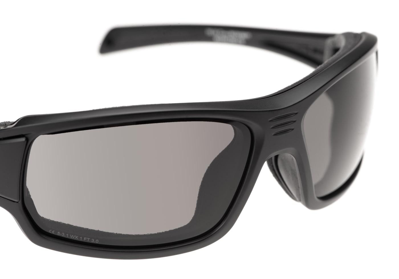 Wiley X WX Breach Black Ops Grey Black