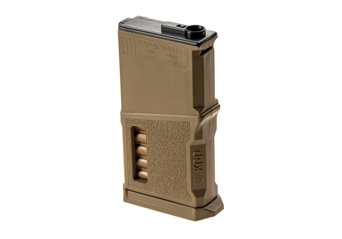 KPP DMR Mulitcapacity M4 Magazine 30/60/100/140rds Tan 6mm bb