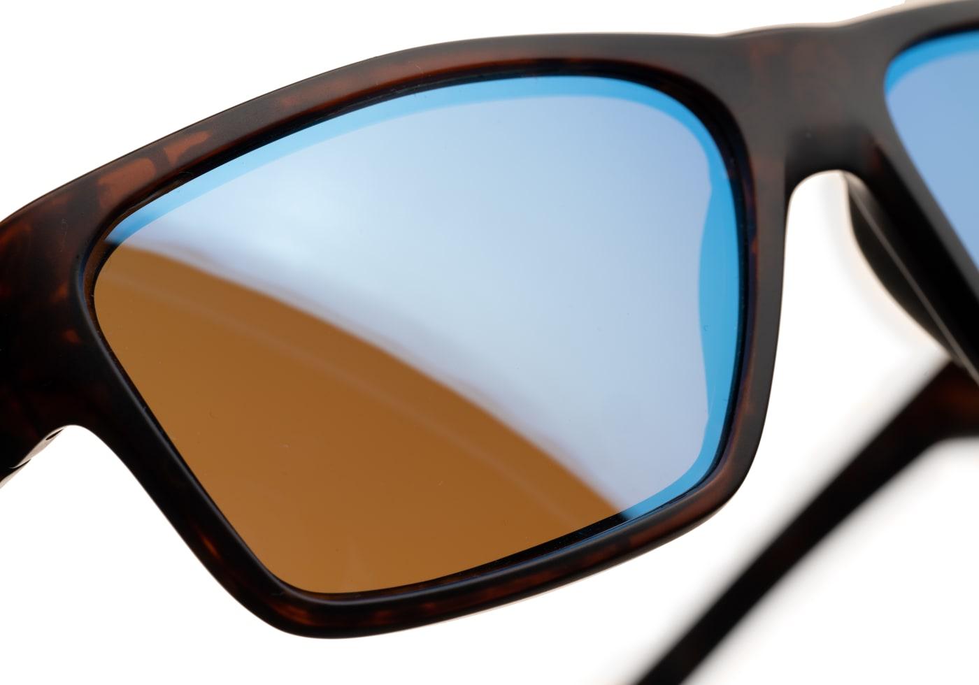 Wiley X WX Peak Captivate Polarized Blue Mirror Black