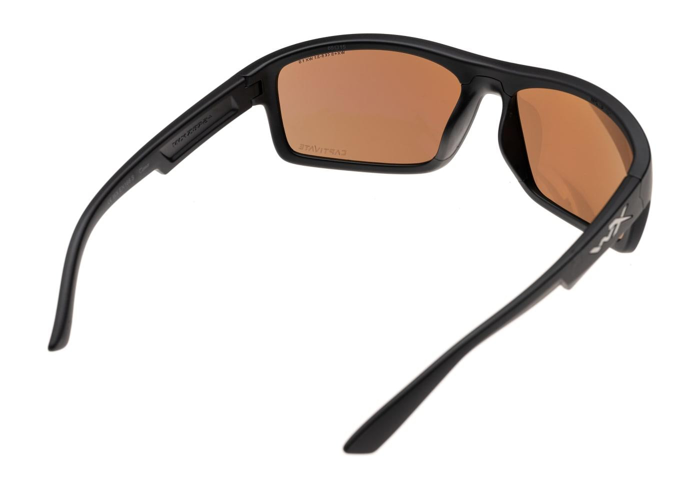 Wiley X WX Peak Captivate Polarized Copper Black