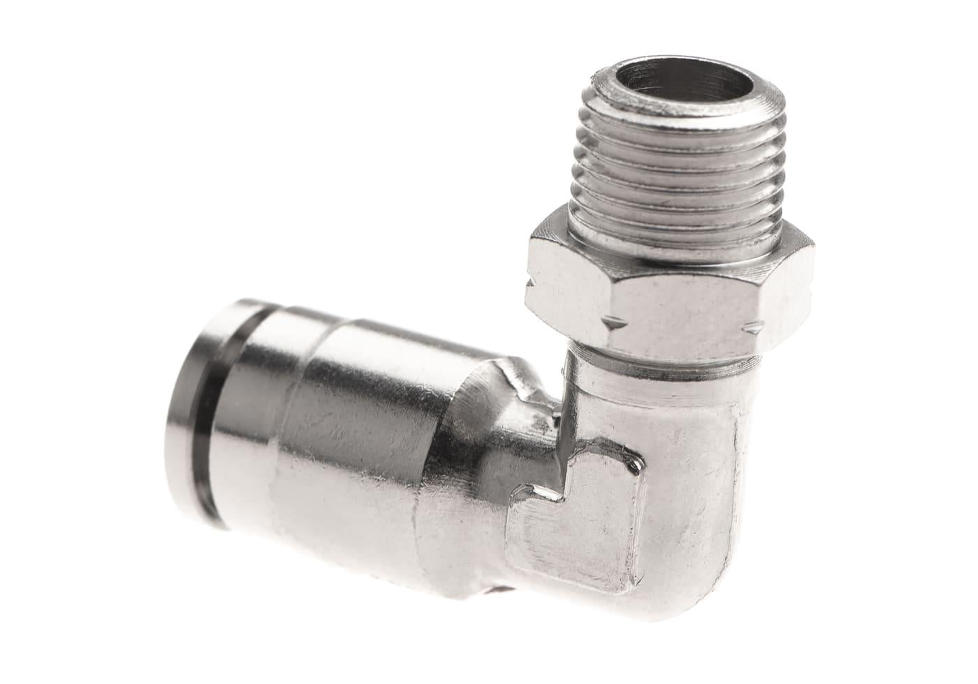 EpeS HPA 6mm Hose Coupling 90 Degree - Outer 1/8 NPT