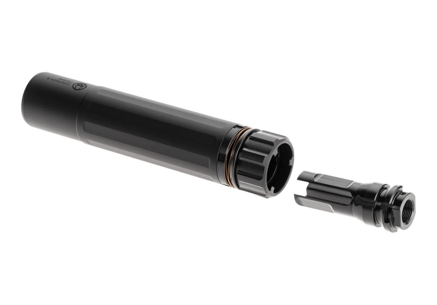 PTS Syndicate Dead Air Sandman-S Mock Suppressor with Tracer Black