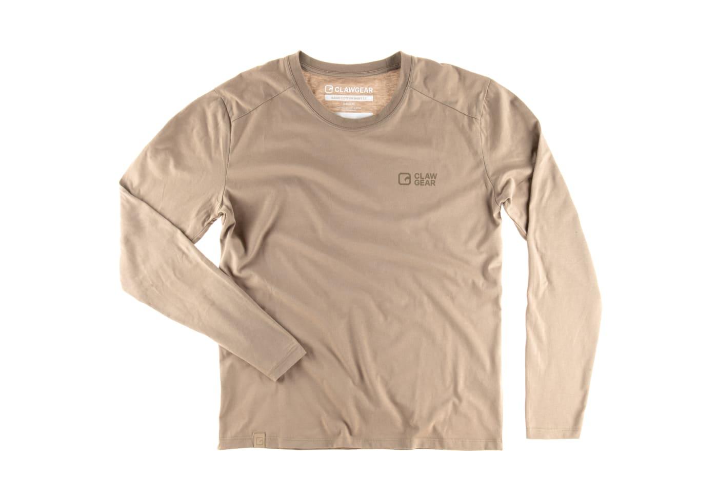Clawgear Basic Tee Long Sleeve T-Shirt Khaki