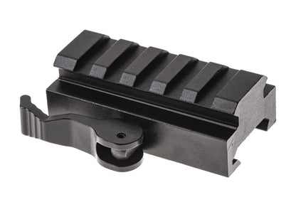 Aim-O QD Riser 5-Slot Mount Black