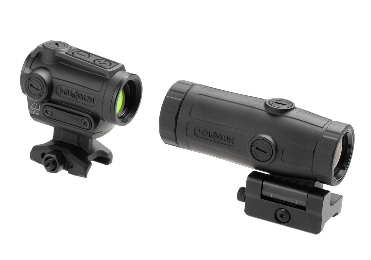 Holosun ARO CORE Solar Red Dot Sight Combo with HM3X Magnifier