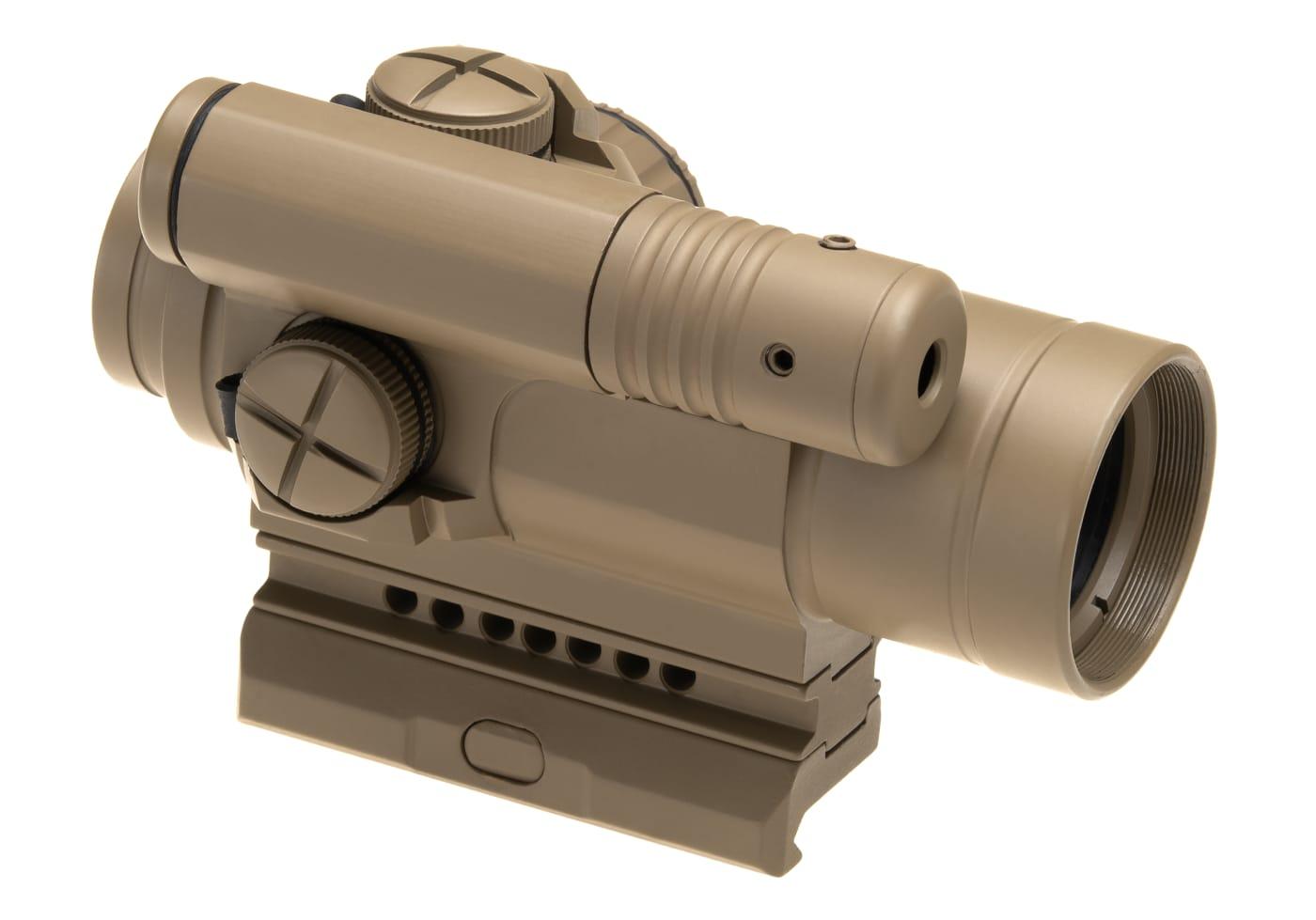 Aim-O M4 Red Dot with Laser Desert
