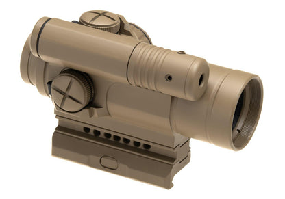 Aim-O M4 Red Dot with Laser Desert