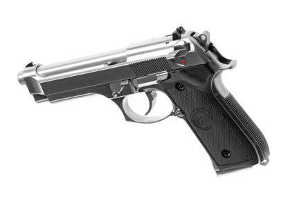WE M9 V2 Full Metal GBB Silver