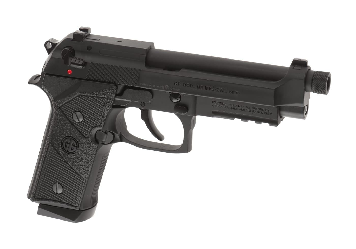 G&G GPM9 Mk3 GBB Black