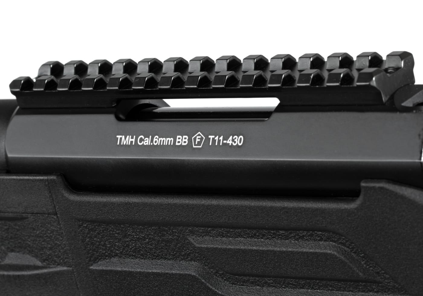 Action Army AAC T11 Bolt Action Sniper Rifle Black