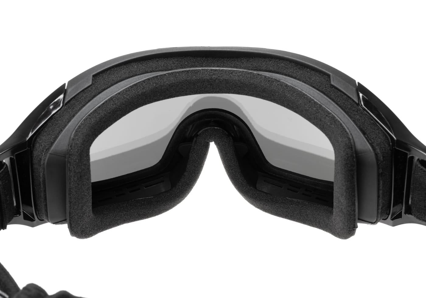 SwissEye F-Tac Goggles Arctic Smoke / Orange / Clear Black