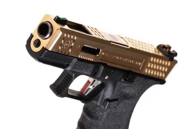 WE G-Force 19 Metal Version GBB Gold