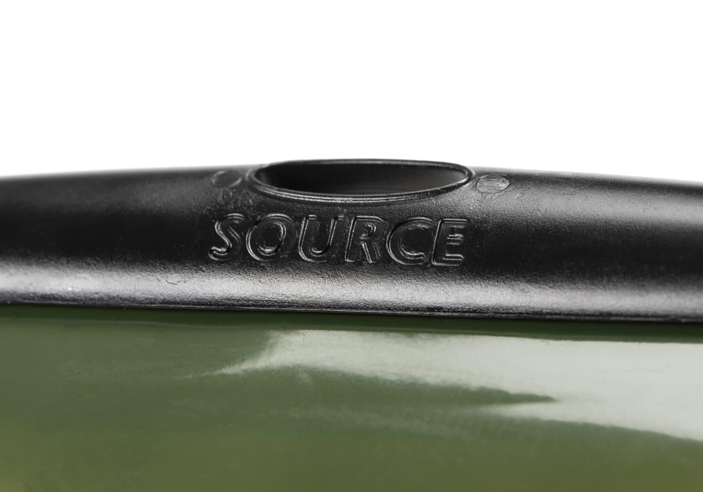 Source Kangaroo 1L Collapsible Canteen Black
